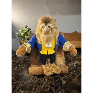 Vintage Walt Disney Beauty And The Beast  15inch Plush 1992
